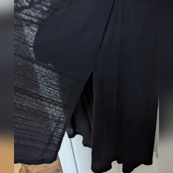 Anthropologie open detail long sleeveless waterfall vest - Picture 4 of 6